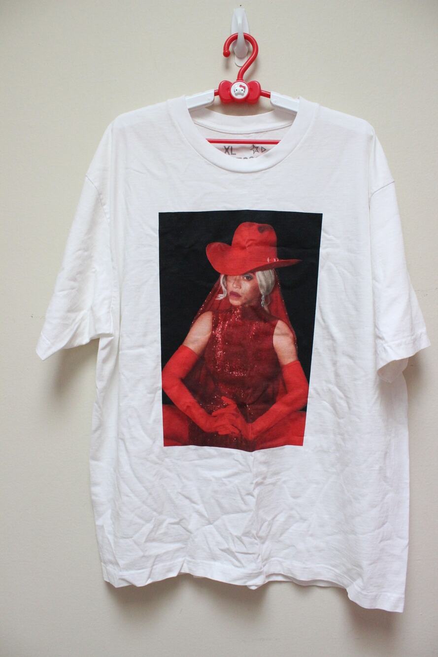 NEW Official Beyonce Cowboy Carter Tour 2025 Los Angeles LA Event Tee Shirt XL